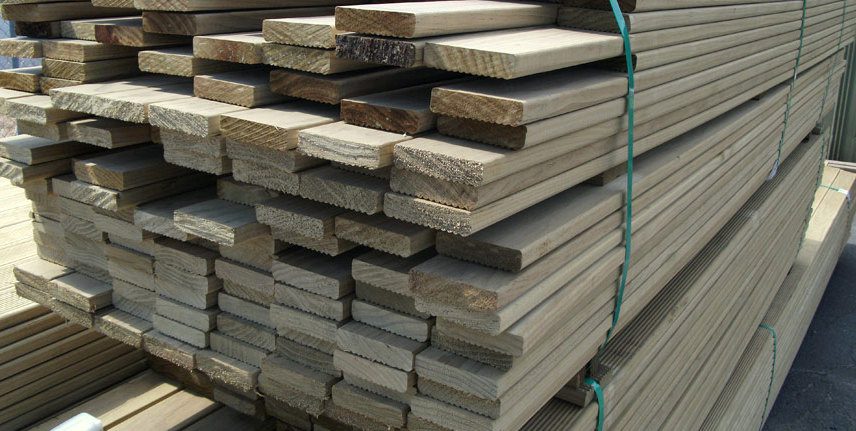 Silver top Ash decking in Melbourne