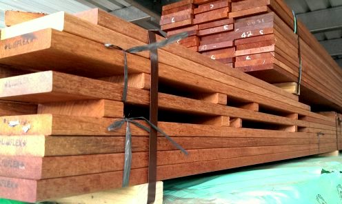 Silver top Ash decking in Melbourne